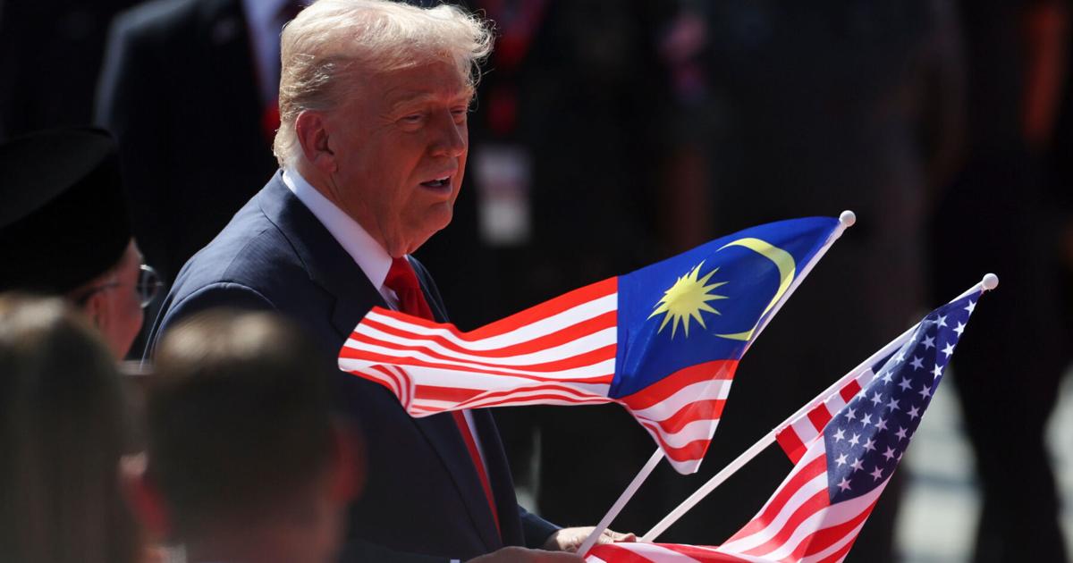 Trump's tour of Asia in photos