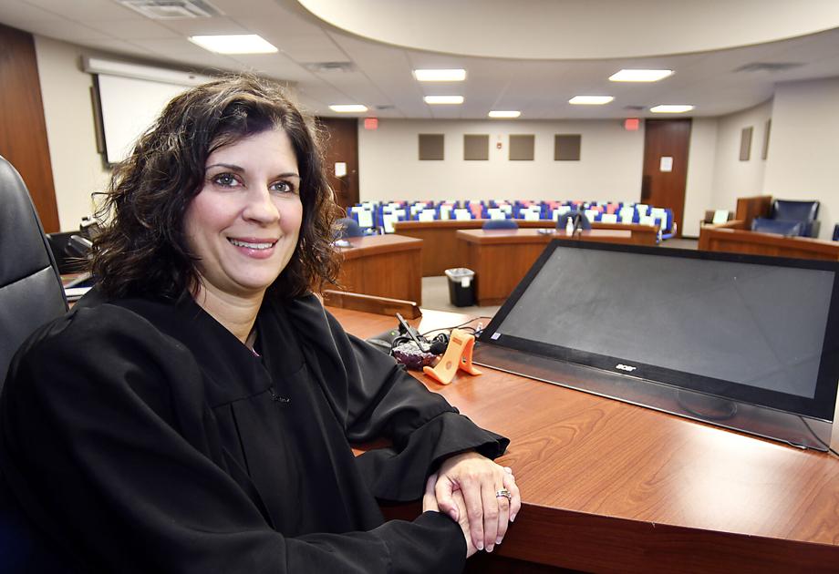 County Circuit Court's first woman judge takes responsibilities to