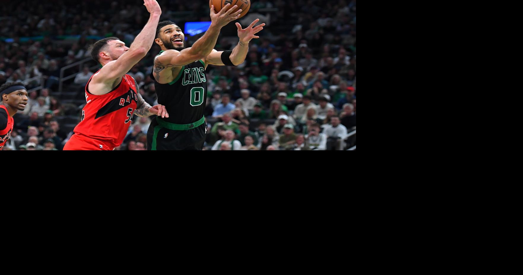 Celtics beat Raptors 115-101 behind Tatum, Brown