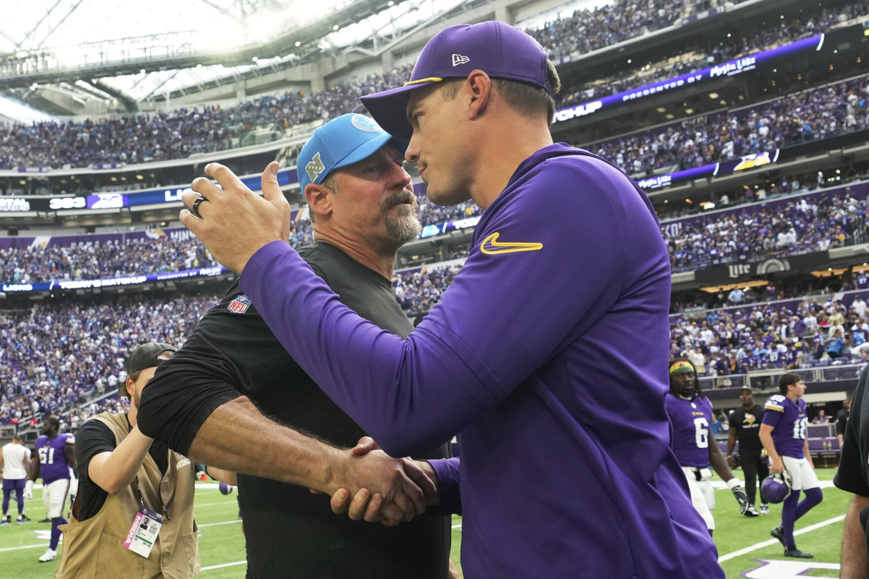 NFL Roundup: Late Field Goal From 44 And Lions Hand Vikings First Loss ...