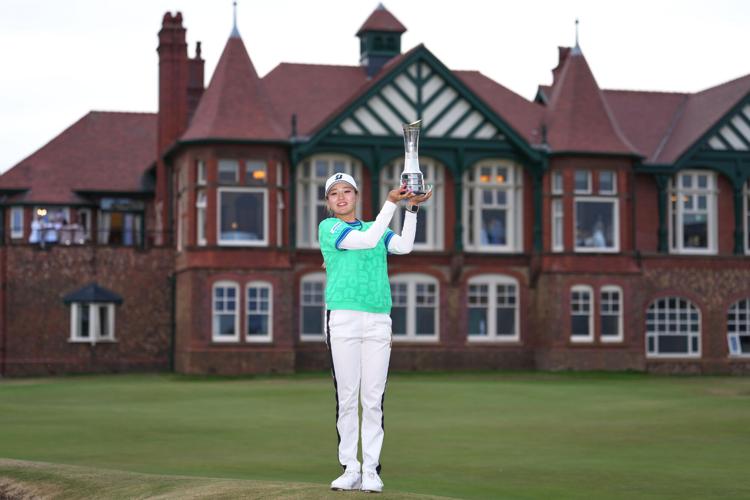 Shiho Kuwaki of Japan wins the Women's British Open on second playoff ...