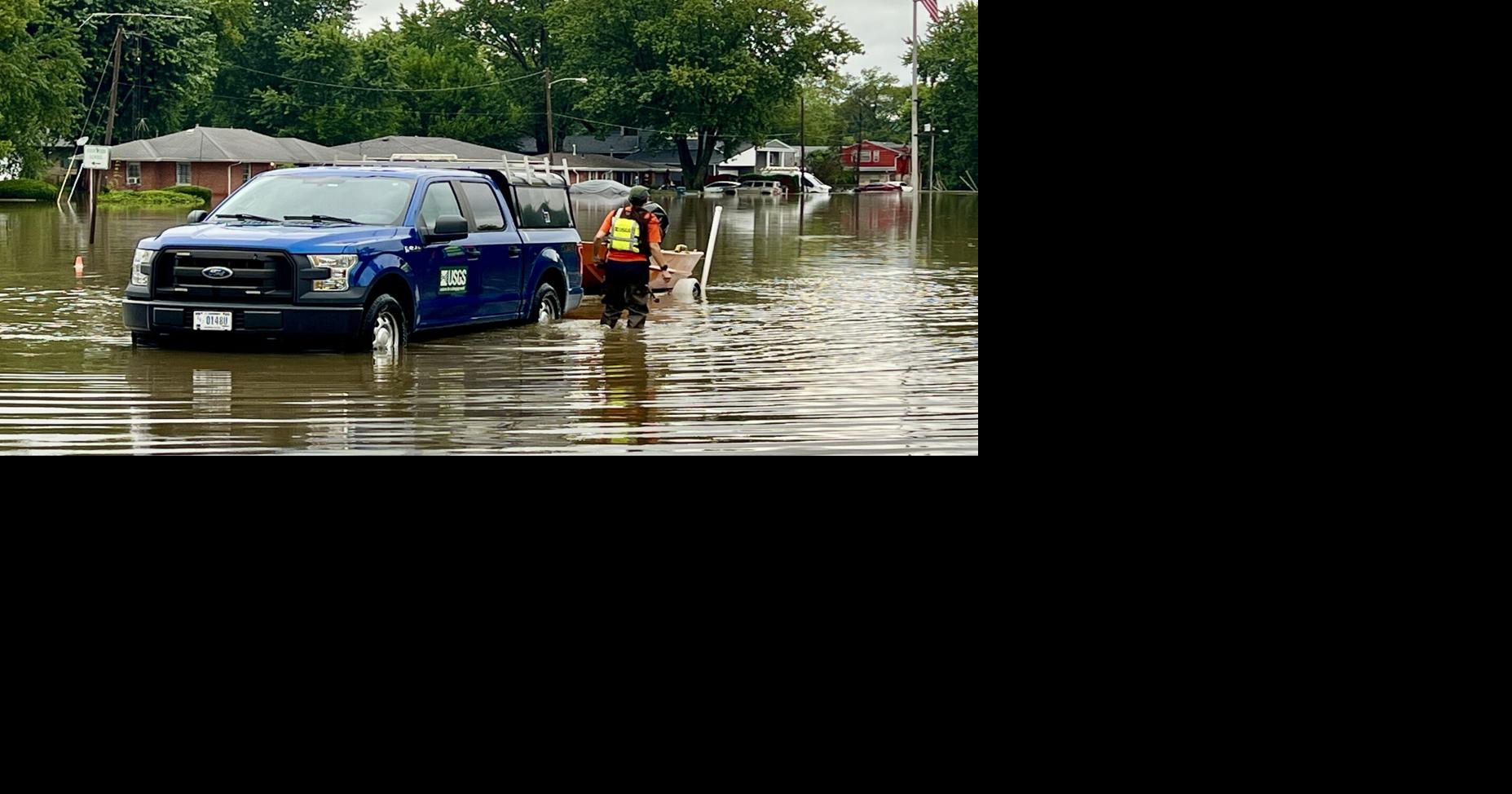 7:15 p.m. update: About 500 Anderson homes were evacuated from White River flood risk areas after mandatory order