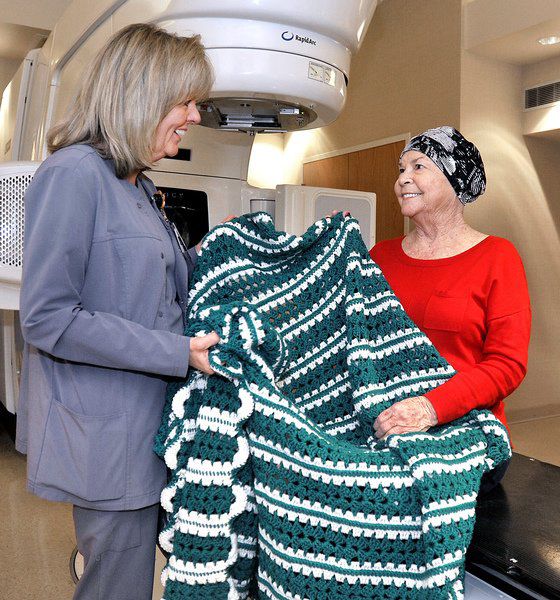 Anderson woman crochets blankets for cancer patients Local News
