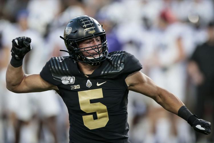 Purdue's Karlaftis, Bell projected to go early in NFL draft ...