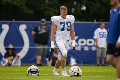 Colts Notebook: Rookie Raimann learning on the job, Colts