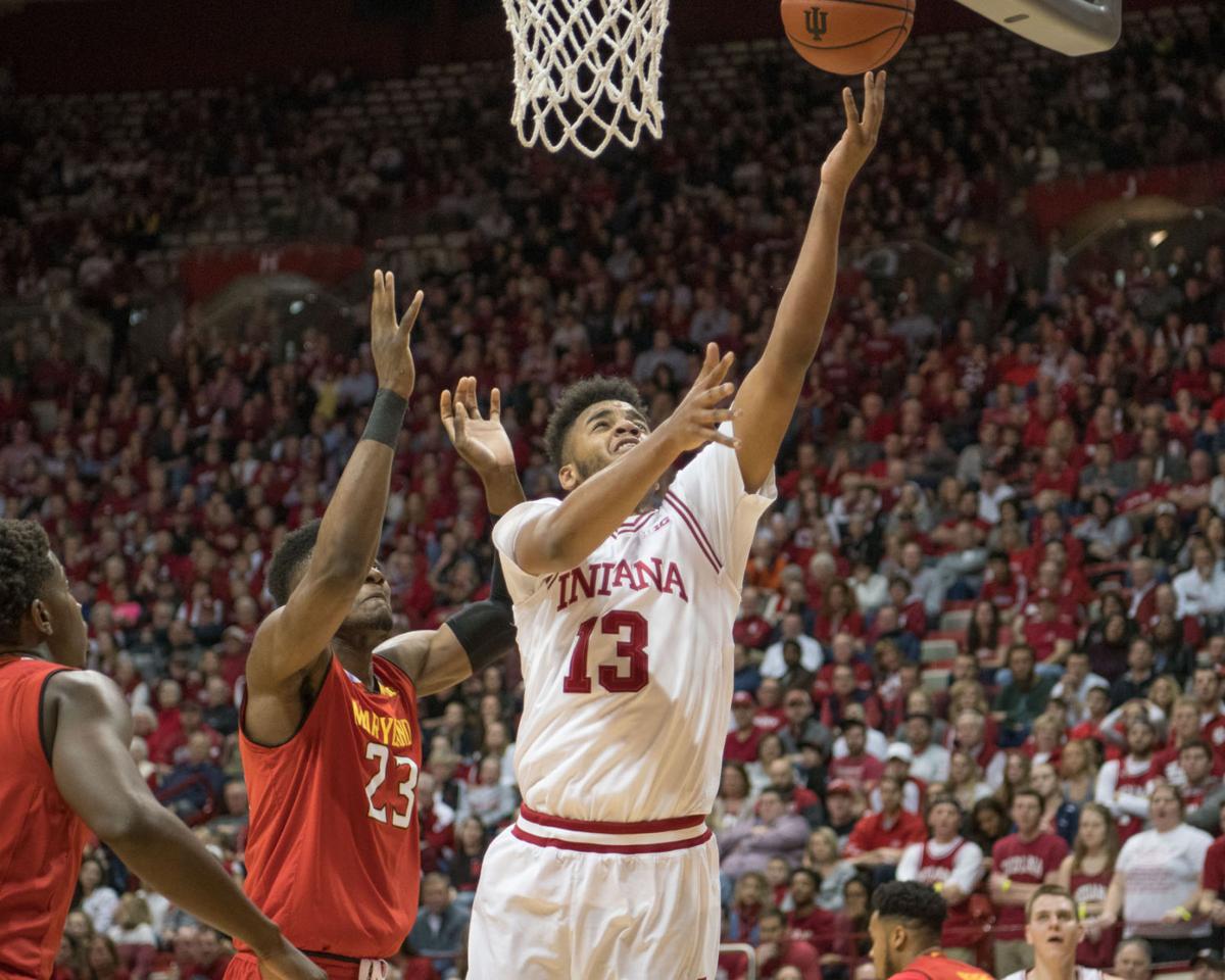 Morgan Bounces Back From Injury To Score 25 To Lead Iu Over