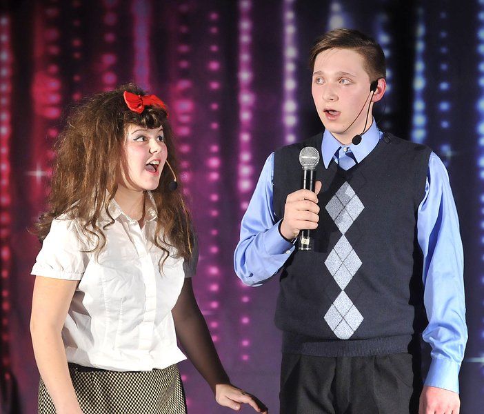 Review You Can T Stop The Beat Of Hairspray Jr Mad Life Entertainment Heraldbulletin Com