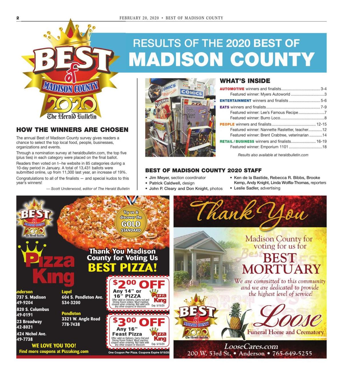 Best of Madison County, Page 2 Best of Madison County