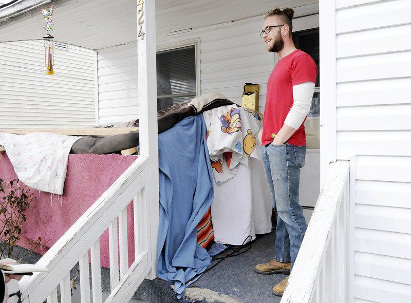 Man Builds Cat Shelter