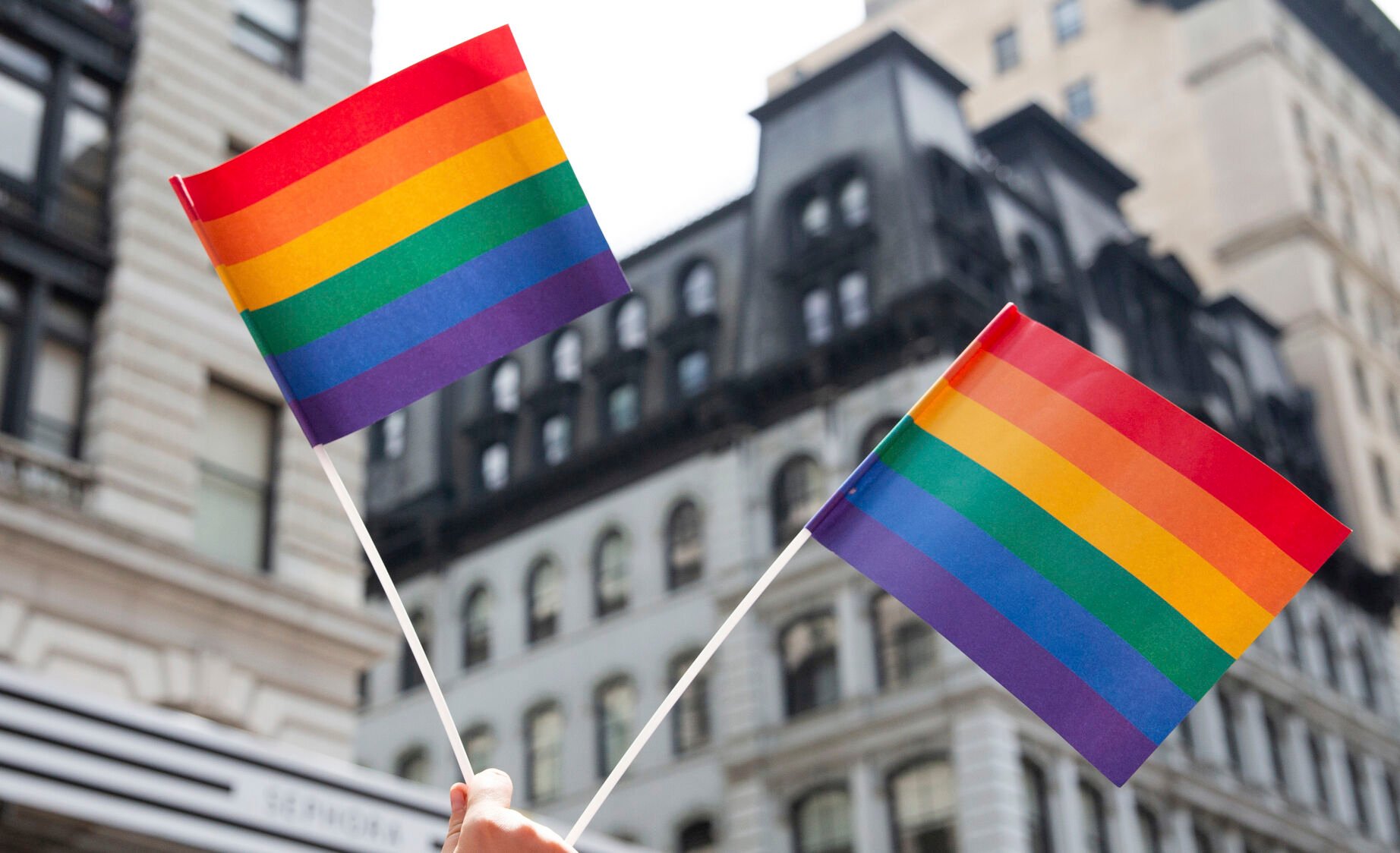 gay pride rainbow photos