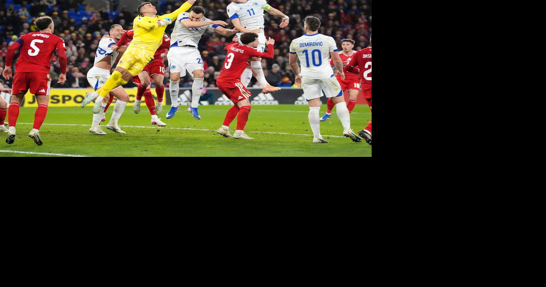 Edin Dzeko is a familiar face for Italy's defenders in World Cup playoff at Bosnia