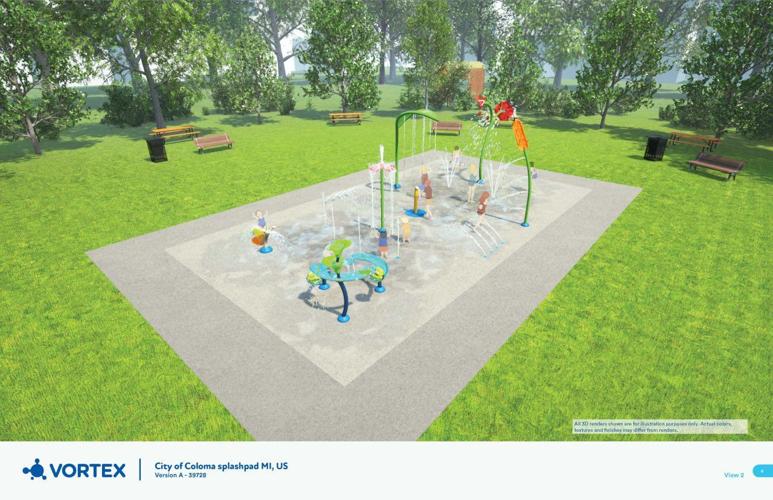 Coloma seeks funds for splash pad, kayak launch upgrades Coloma