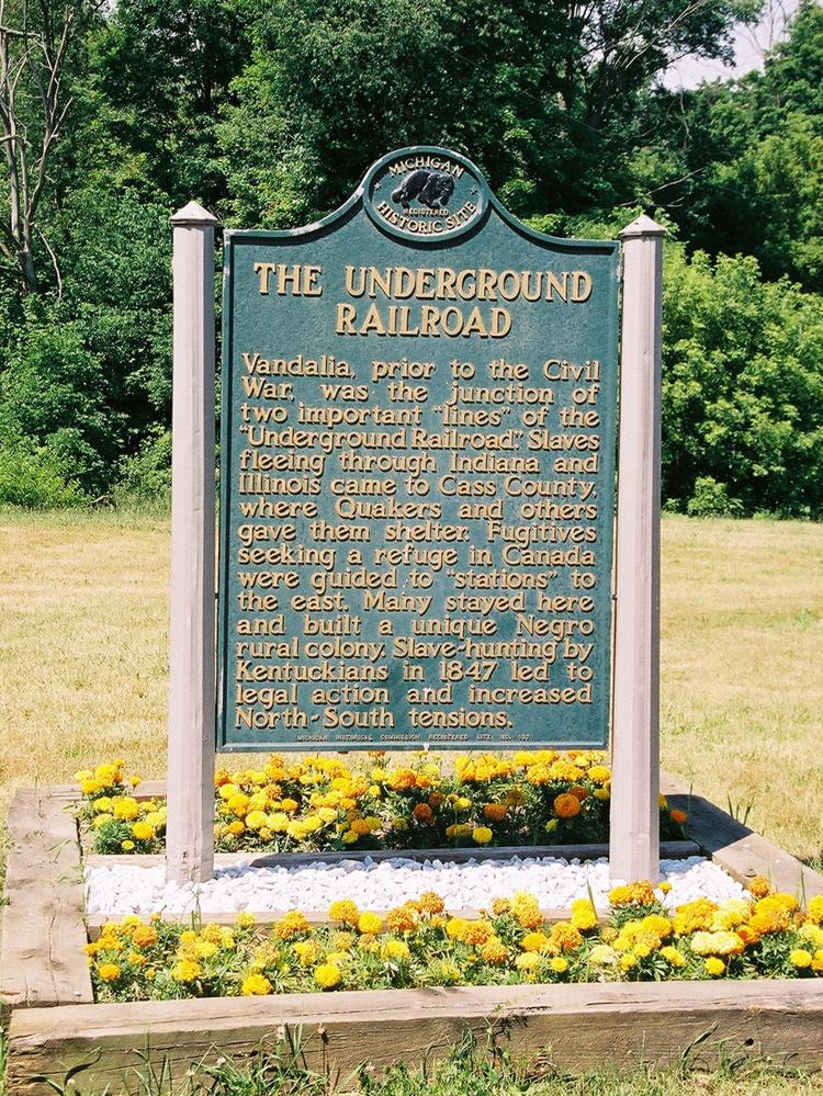 A selfguided driving tour of the Underground Railroad in SW Michigan Features