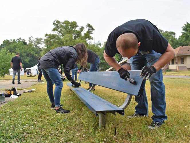 Whirlpool volunteers to revitalize Benton Harbor park Benton Harbor