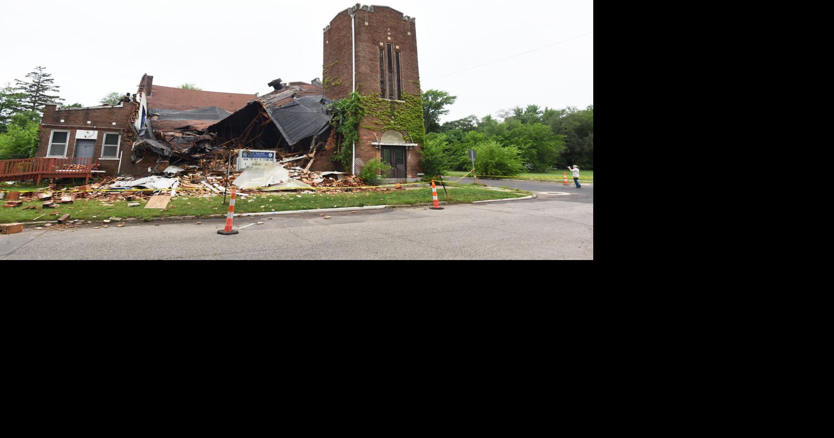 Benton Harbor church roof collapses, no one injured Benton Harbor