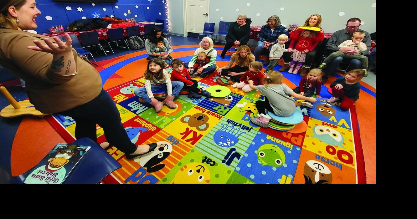 Author, former New Buffalo teacher makes story time special