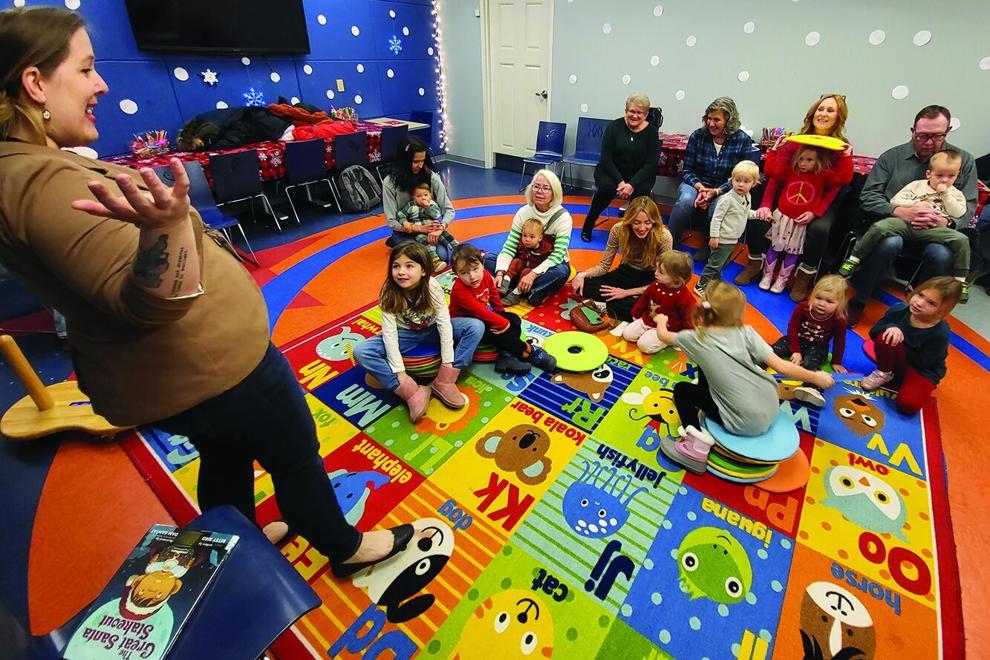 Author, former New Buffalo teacher makes story time special