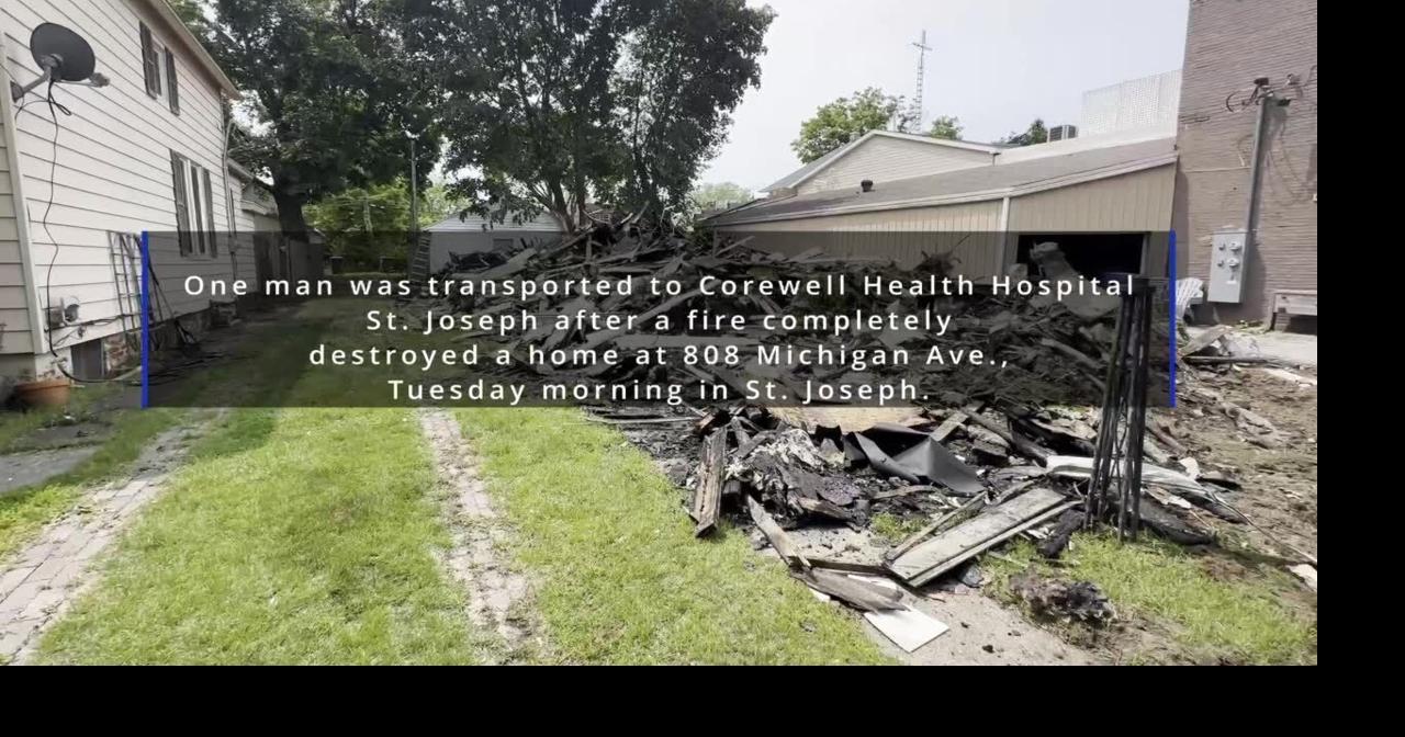Fire completely destroys home in St. Joseph | | heraldpalladium.com