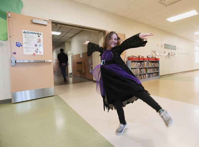 Coloma Elementary School students dress up as book characters Coloma