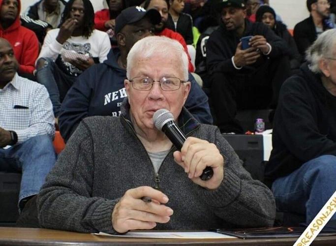Ken R Overly Overley to be honored for time as Benton Harbor basketball announcer ...