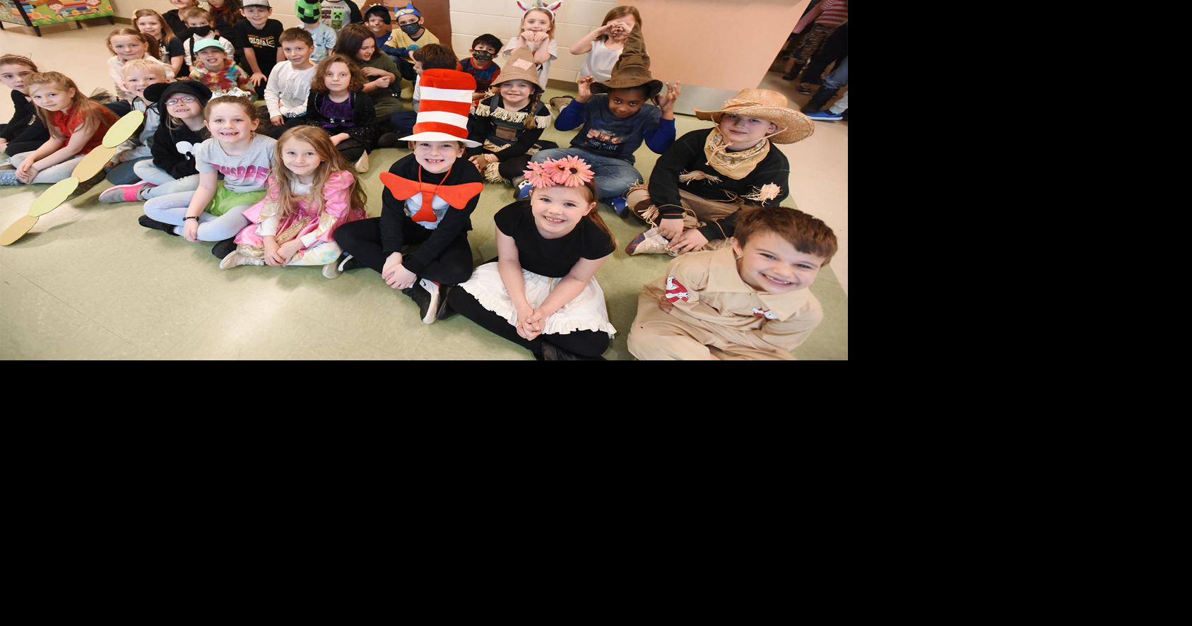 Coloma Elementary School students dress up as book characters Coloma