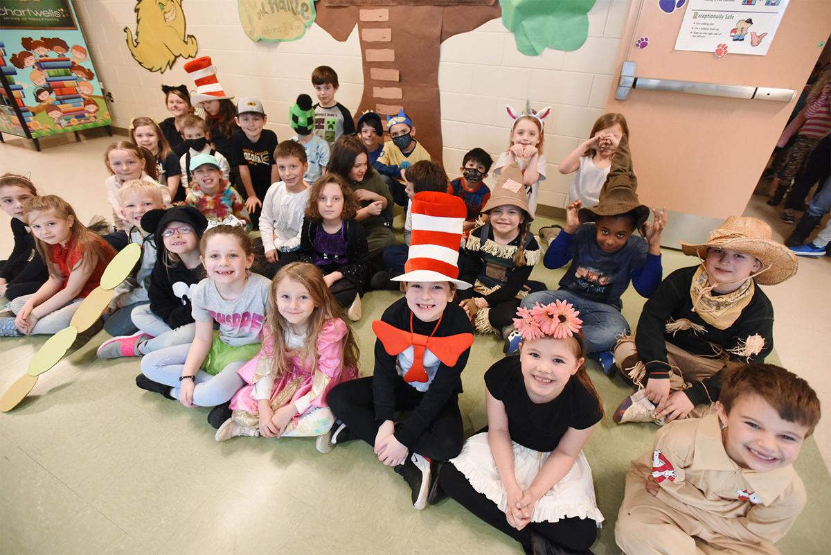 Coloma Elementary School students dress up as book characters Coloma