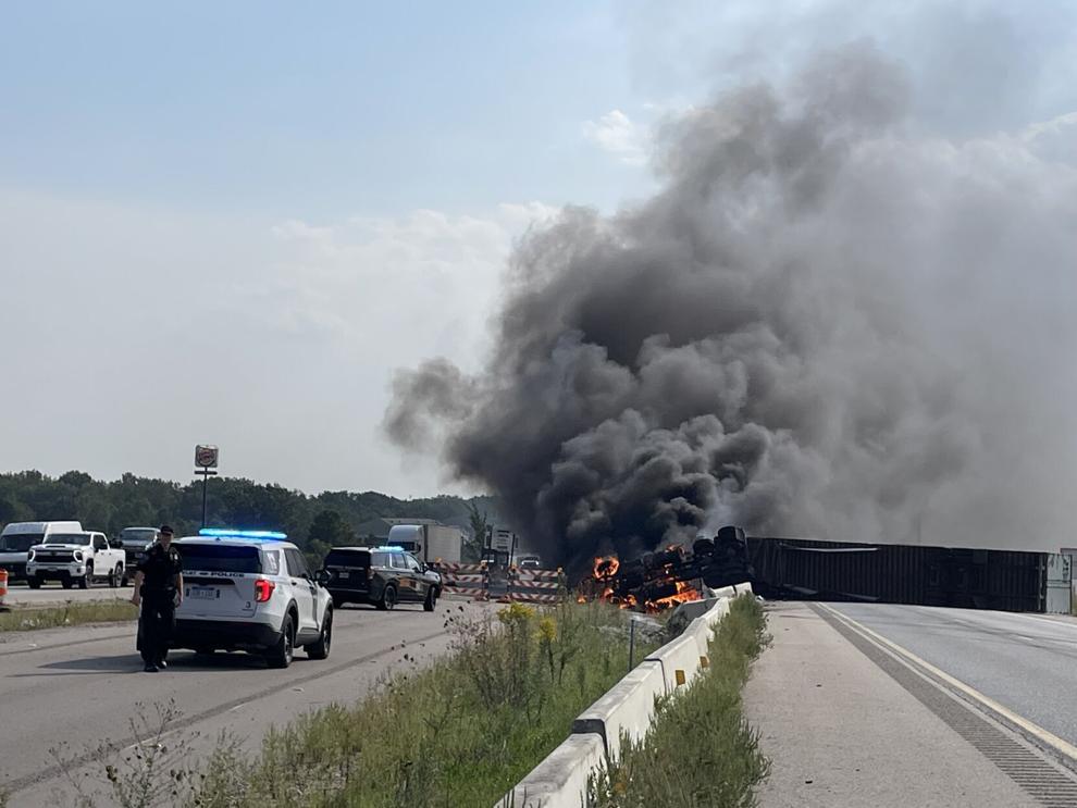 Driver dies in semi-truck crash on I-94 in Berrien County