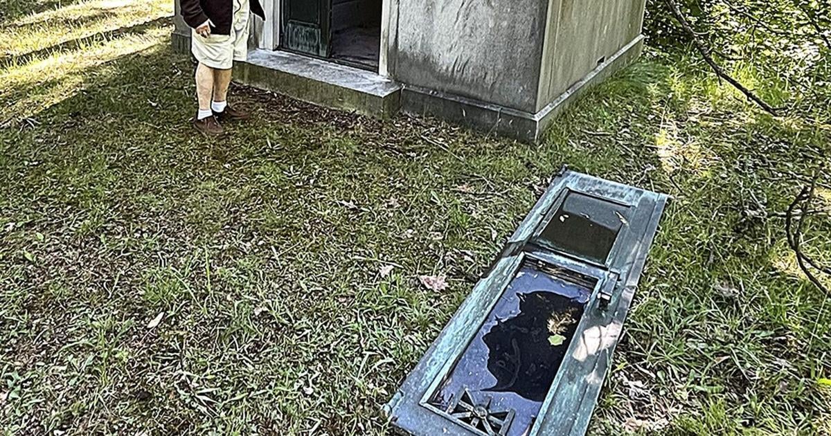 Mausoleum door thefts found at Crystal Springs Cemetery