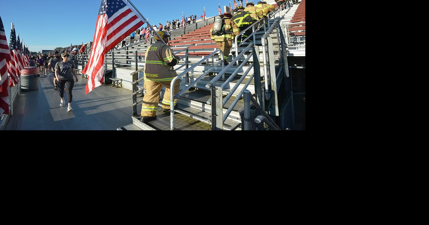 Southwest Michigan residents honor 9/11 victims with stair climb