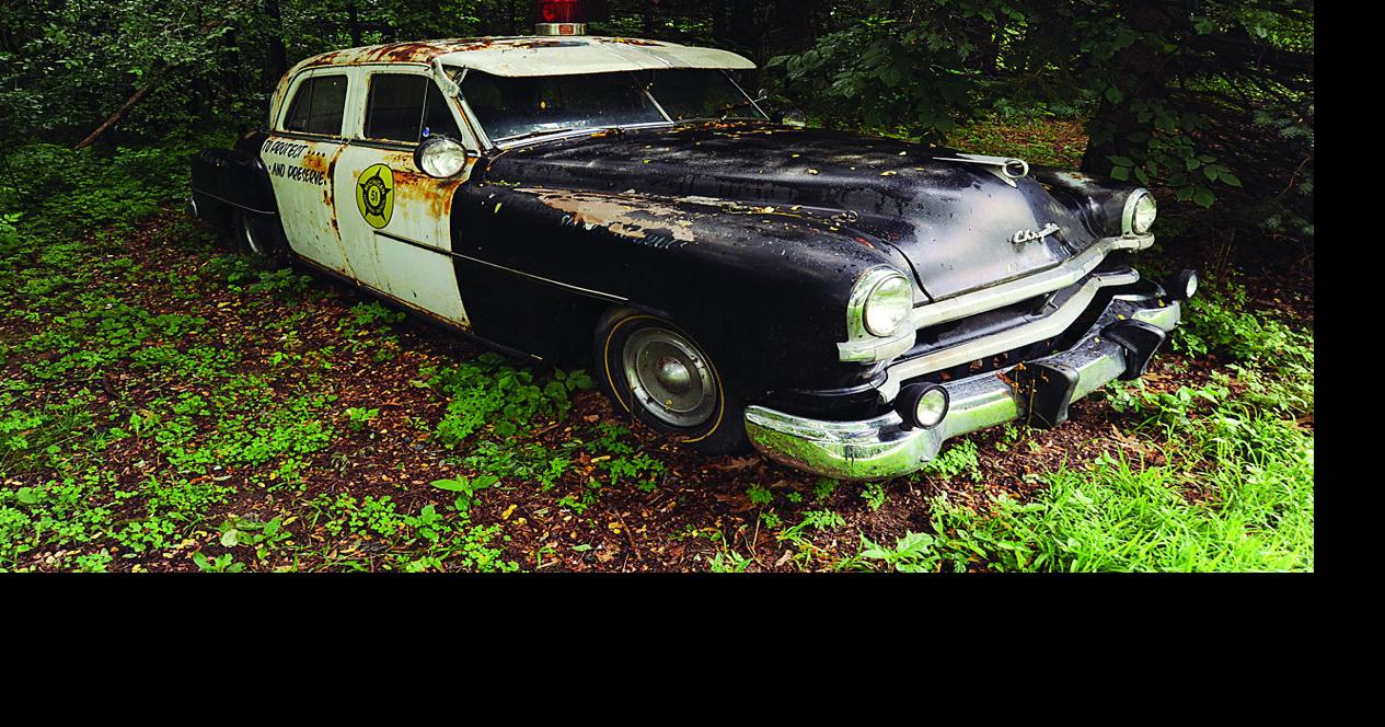 Old, rustic cop car rests along Red Arrow for a reason | Local News ...