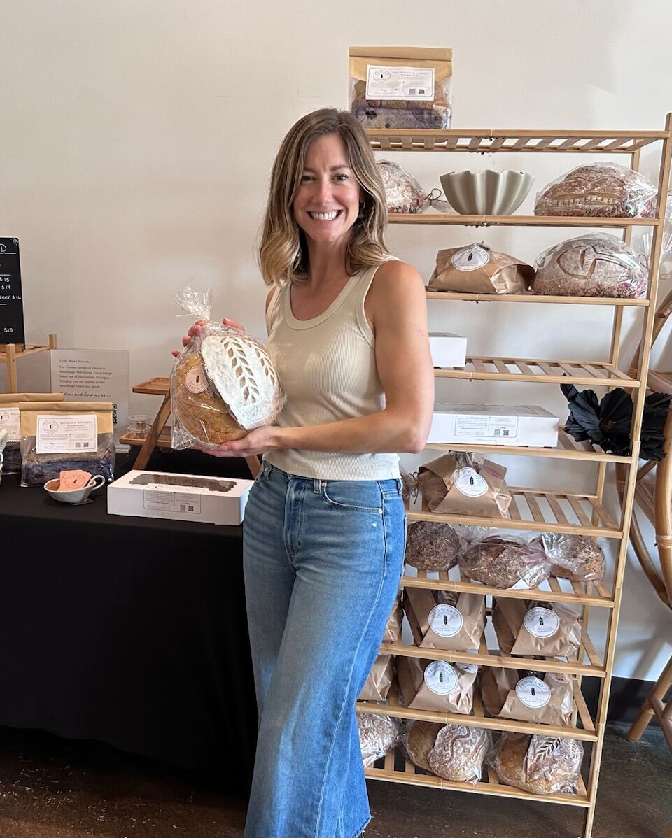 Flowered Sourdough Bakehouse offers fresh organic breads, cookies