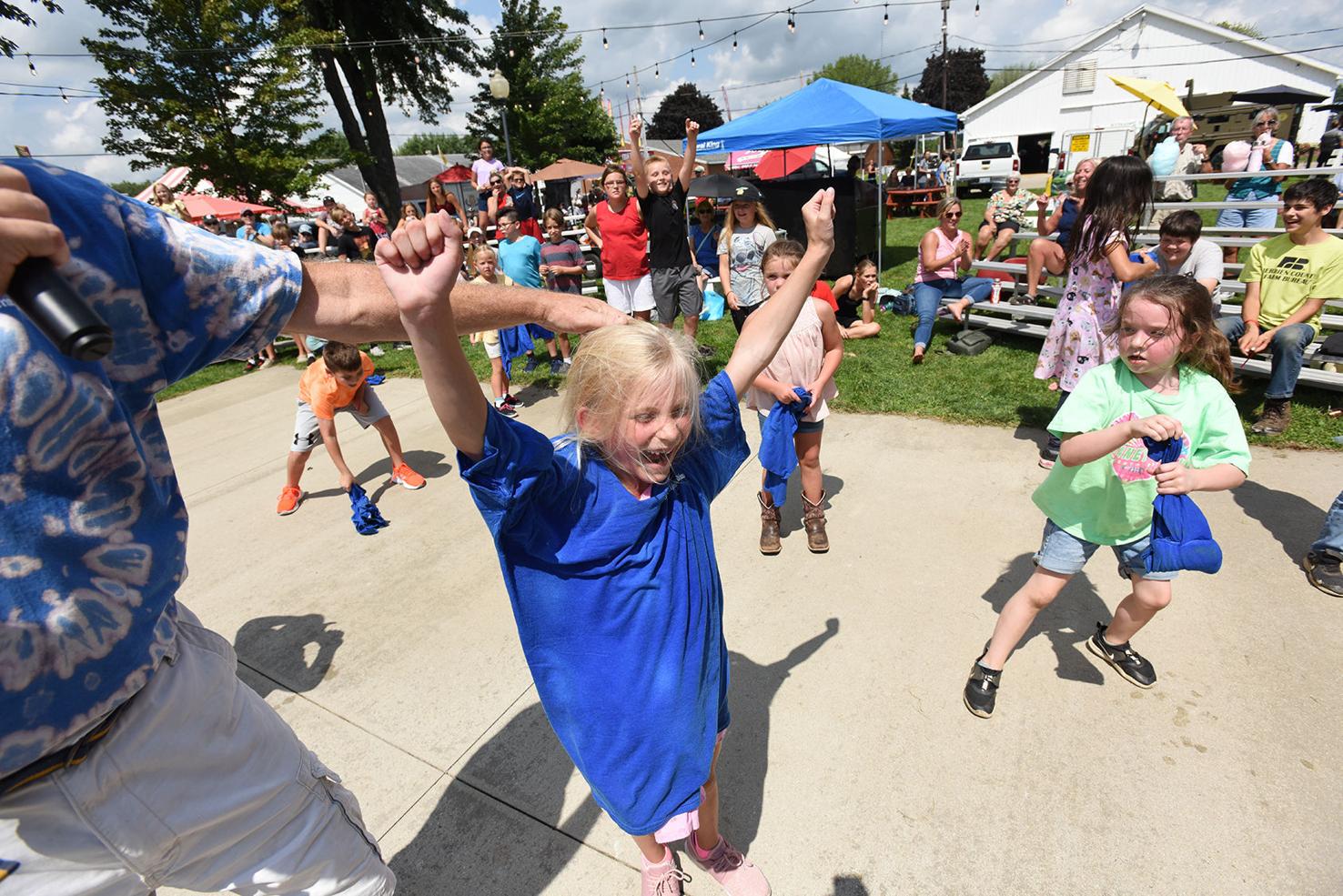 Competitors work up a sweat at Frozen Tshirt Contest Berrien Springs