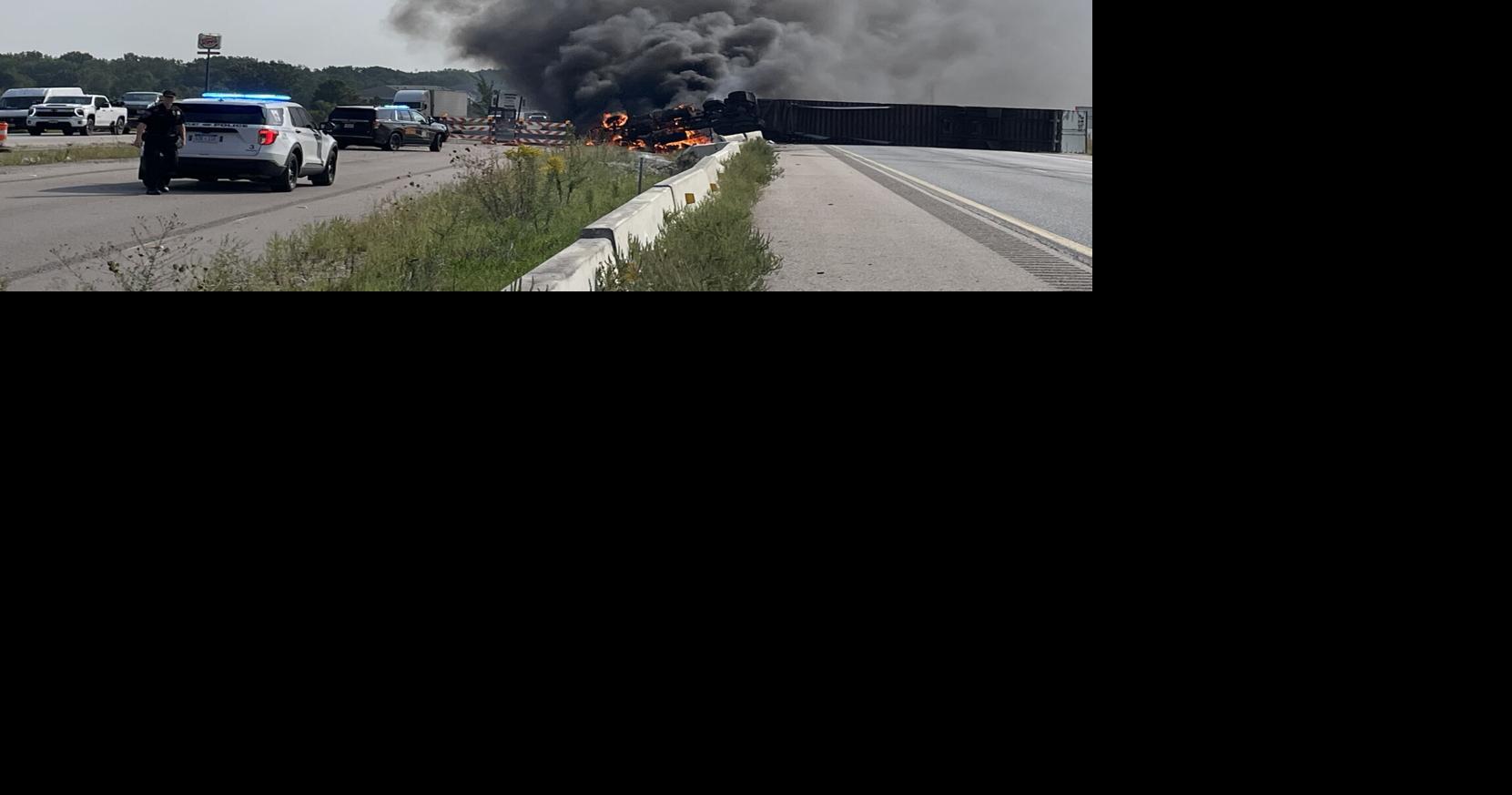 Driver dies in semi-truck crash on I-94 in Berrien County