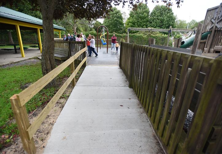 Coloma debuts handicapaccessible swings at Randall Park Coloma