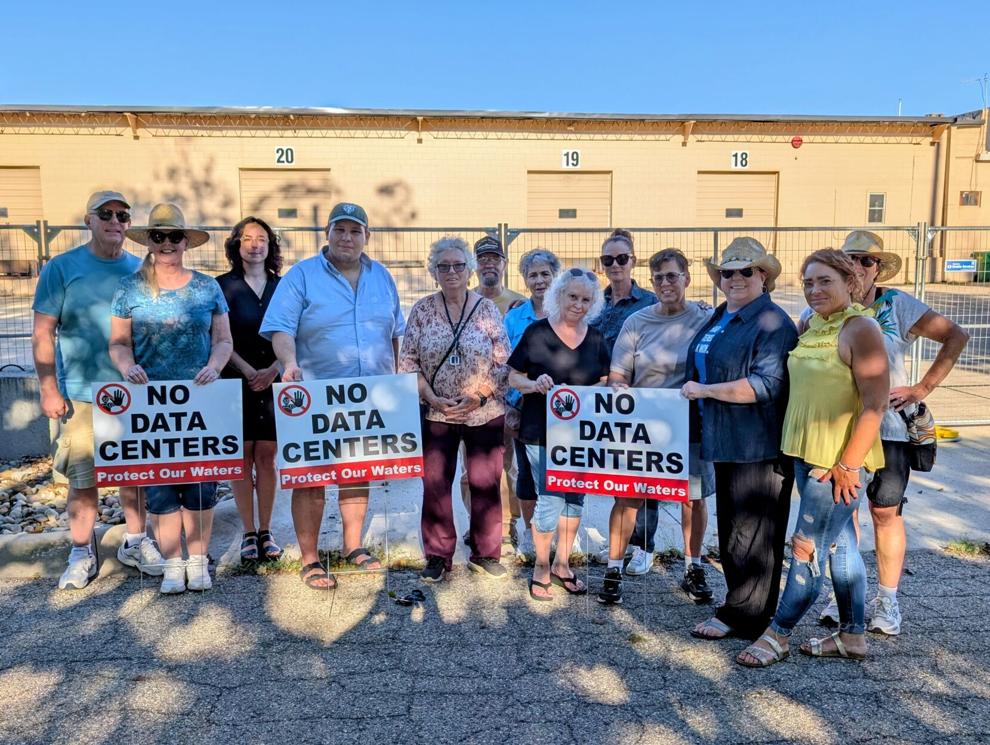 Community members host 'Good Neighbors'Block Party near Dowagiac data center