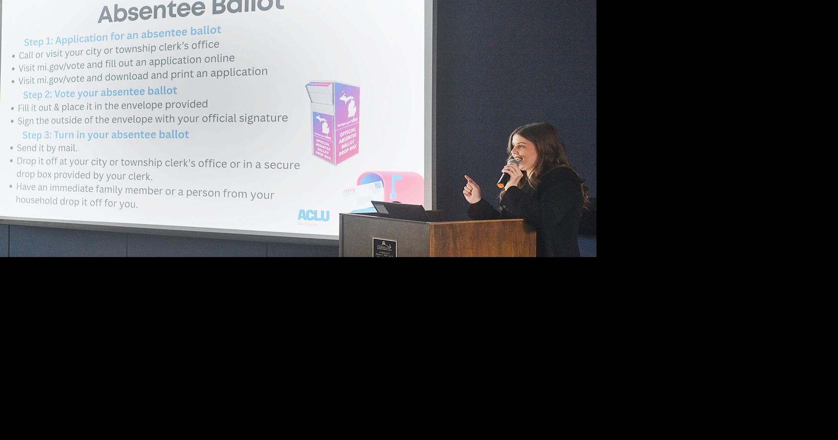 ACLU official outlines voting rights at St. Joseph library