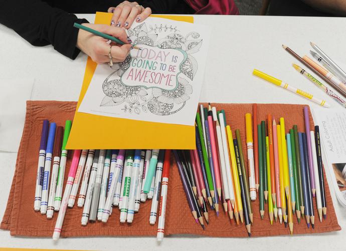 Coloring for adults Features