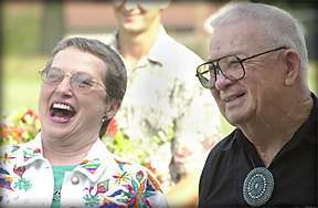 Dede And John Howard Share A Laugh During Tuesday Morning S Ground Breaking For The John