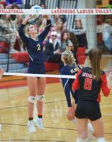 St. Joseph wins dramatic district volleyball opener over rival Lakeshore