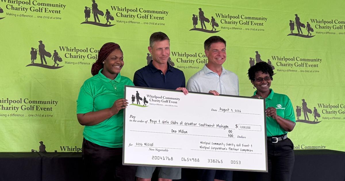 Whirlpool Community Charity Golf Event raises $3 million for Southwest Michigan youth