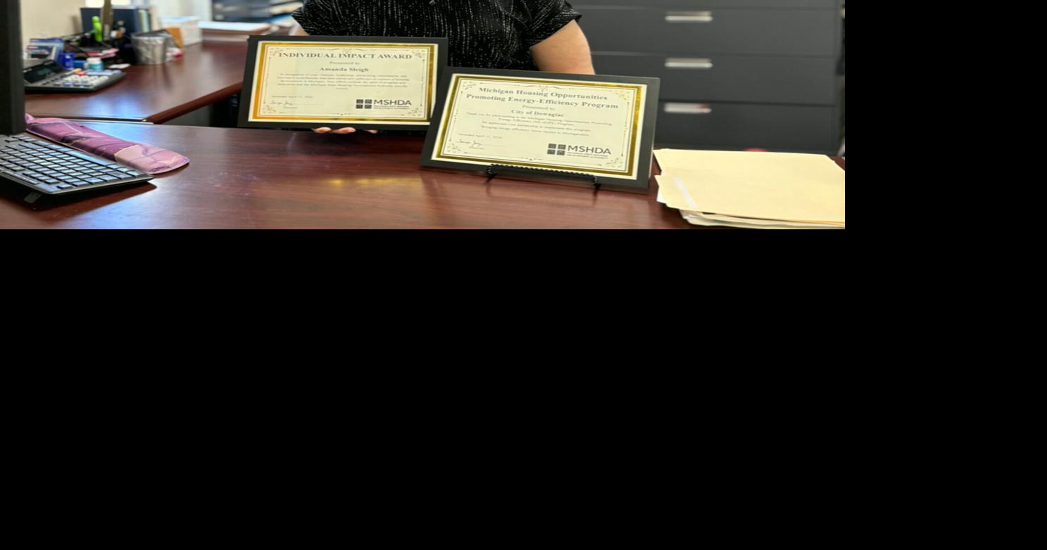 Dowagiac Assistant City Manager receives MSHDA Individual Impact Award ...