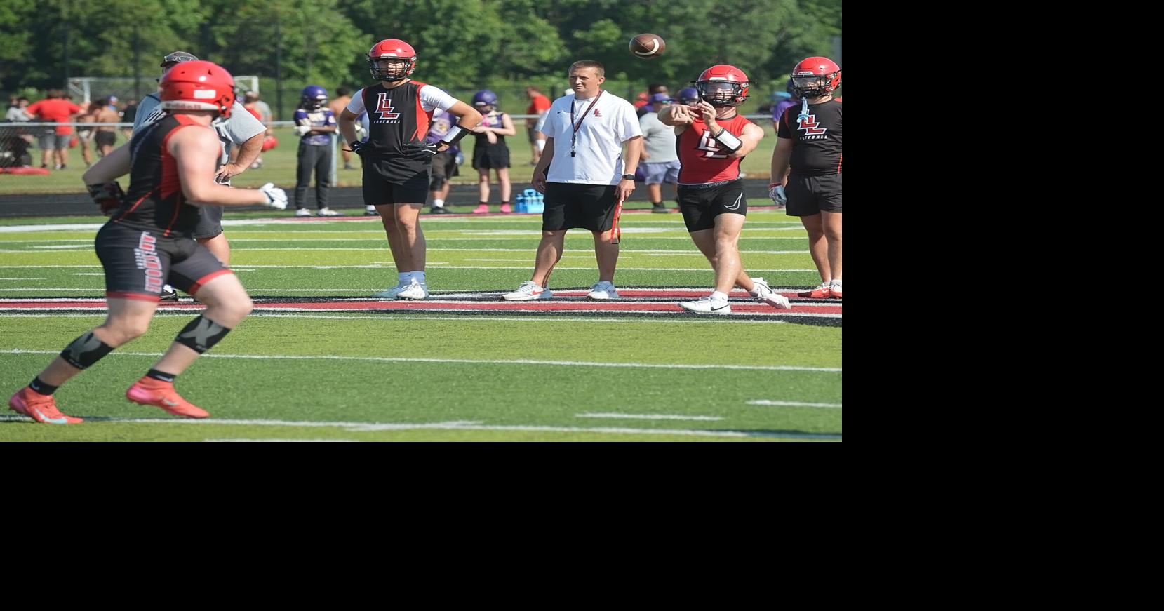 Football summer school: HS teams gather for 7-on-7 scrimmages