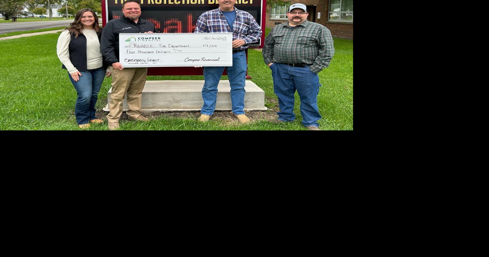 Reddick Fire Receives Grant from Compeer Financial News