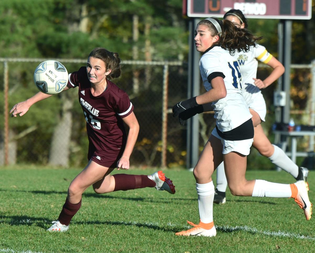 Windham at Timberlane in girls playoff soccer game.