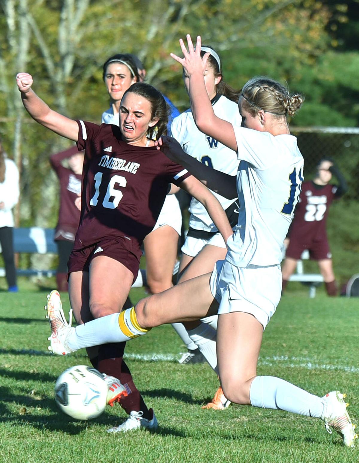 Windham at Timberlane in girls playoff soccer game.
