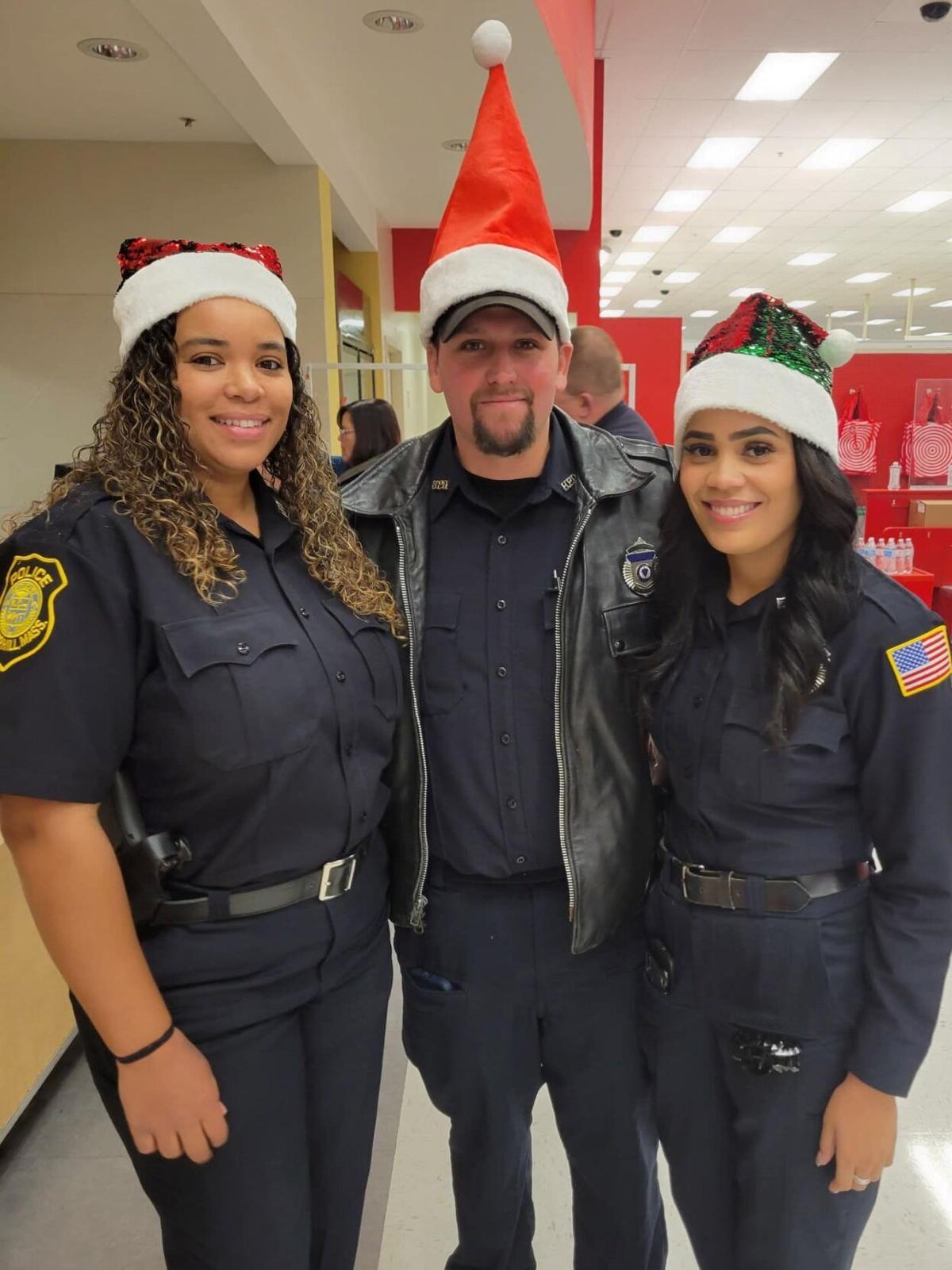 Police officers participate in Heroes and Helpers program