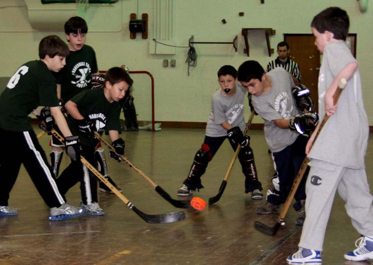 Youth Sports: Floor hockey at the Y | Sports | hgazette.com