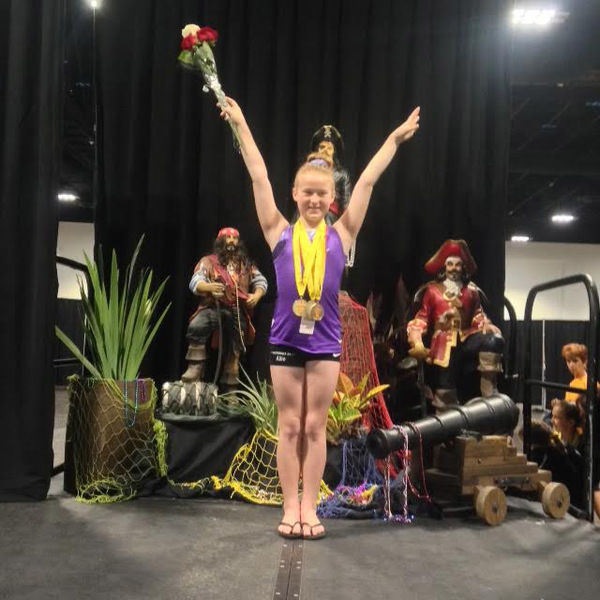Alexandria Milne was named national champion.