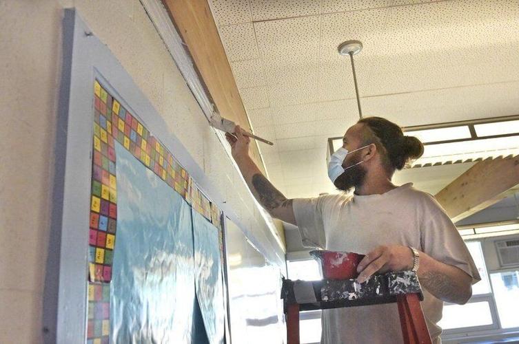 Correction center inmates repaint Haverhill classrooms Local News