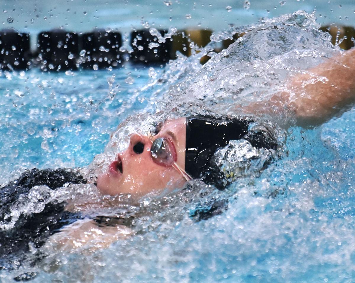 Methuen Rangers at Haverhill Hillies in swimming action.